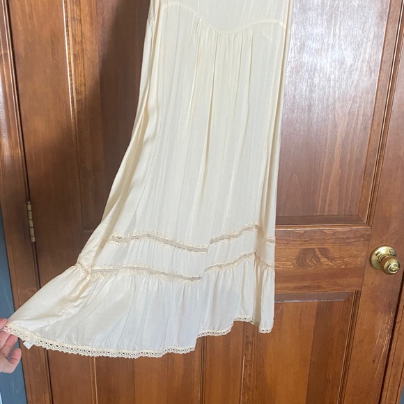Free People Cream High Low Nighty - Picture 7 of 8